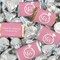 116 Pcs Bridal Shower Candy Party Favors Hershey's Miniatures & Kisses - Pink She Said Yes